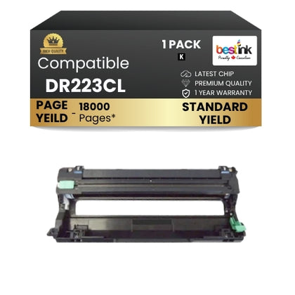 Brother DR223CL Compatible Black Drum