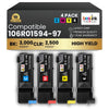 Compatible Xerox 106R01594/106R01595/106R01596/106R01597  BKCMY Toner Cartridge High Yield  4 Pack