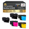 Brother LC3035 Compatible Ink Cartridge ( 5 Pack ) BK/C/M/Y Ultra High Yield