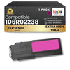 Cartouche de toner noir compatible Xerox 106R01630, 1 paquet