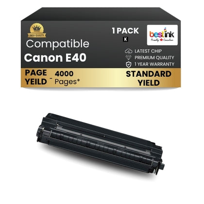 Canon E40 Compatible Toner Cartridge Black Standard Yield ( 1 Pack )