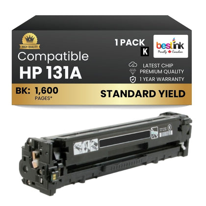 Compatible  HP 131A CF210A Black Toner Cartridge