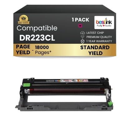 Brother DR223CL Compatible Magenta Drum