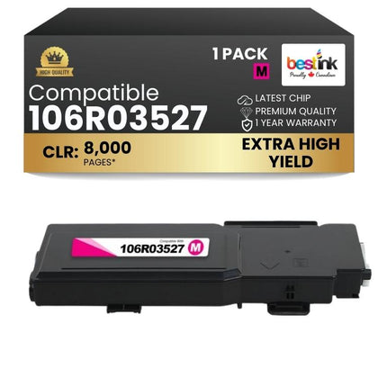 Compatible Xerox 106R03527 Magenta Toner Cartridge 1 Pack