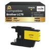 Brother LC75 Compatible Ink Cartridge Yellow ( 1 Pack ) High Yield