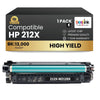 Compatible HP 212X W2120X Black Toner Cartridge High Yield