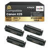 Canon X25 Compatible Toner Cartridge Black ( 4 Pack )