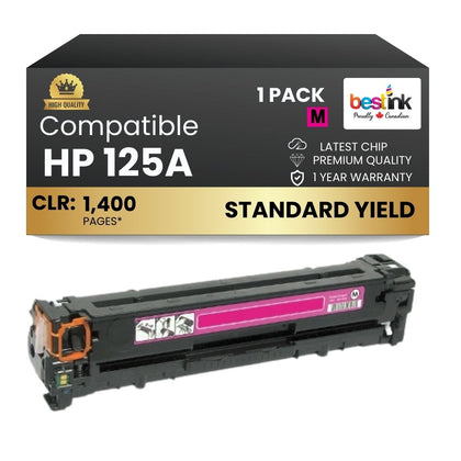 Compatible HP 125A CB543A Magenta Toner Cartridge