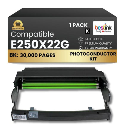 Compatible Lexmark E250X22G Photoconductor Kit (toner not included)