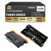 Brother TN880 DR820 Compatible Toner Cartridge & Drum Unit ( Combo ) Black super High Yield