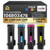 Compatible Xerox 106R03476/106R03475/106R03474/106R03473 Toner Cartridge Combo Pack BKCMY