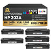 Compatible HP 202A Toner Cartridge Combo 2BK/C/M/Y (5 Pack)