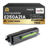 Compatible Lexmark E250A21A/E250A11A  Black Toner Cartridge- 1 Pack