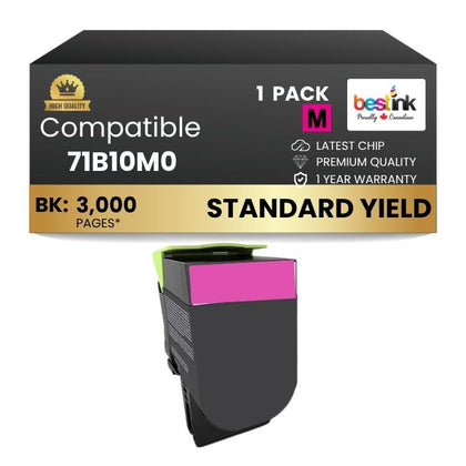 Compatible Lexmark71B10M0 Toner Cartridge