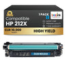 Compatible HP 212X W2121X Cyan Toner Cartridge High Yield