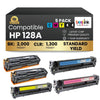 Compatible  HP 128A Toner Cartridge Combo 2BK/C/M/Y (5 Pack)