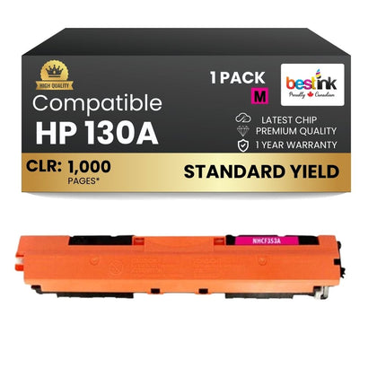 Compatible HP 130A CF353A Magenta Toner Cartridge
