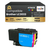 Brother LC3033XXL Compatible Ink Cartridge BK/C/M/Y ( 4 Pack ) Super High Yield