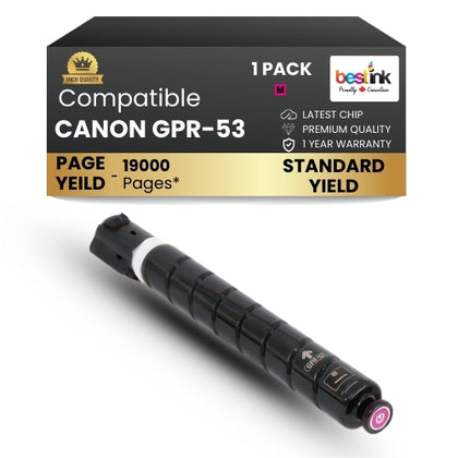 CANON GPR-53 Comaptible Toner Cartridge Magenta ( 1 pack ) Standard Yield