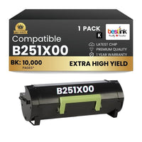 Compatible Lexmark B251X00 Black Toner Cartridge