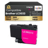 Brother LC3033XXL Compatible Ink Cartridge Magenta ( 1 Pack ) Super High Yield