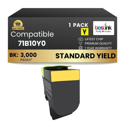 Compatible Lexmark71B10Y0 Toner Cartridge