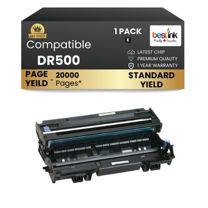 Compatible Brother DR500 Drum (1 Pack) Standard Yield