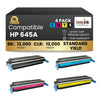 Compatible HP 645A Toner Cartridge Combo BK/C/M/Y
