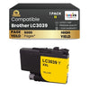 Brother LC3039 Compatible Ink Cartridge Yellow ( 1 Pack ) Ultra High Yield