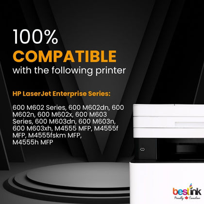 Compatible HP 90X CE390X Black Toner Cartridge High Yield (1 Pack)