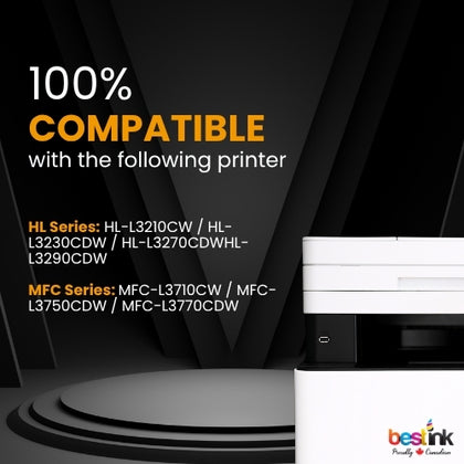 Brother TN227 Compatible Toner Cartridge Combo High Yield - With Chip (4 Pack)