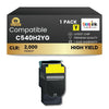 Compatible Lexmark  C540H2YG Yellow Toner Cartridge 1 Pack