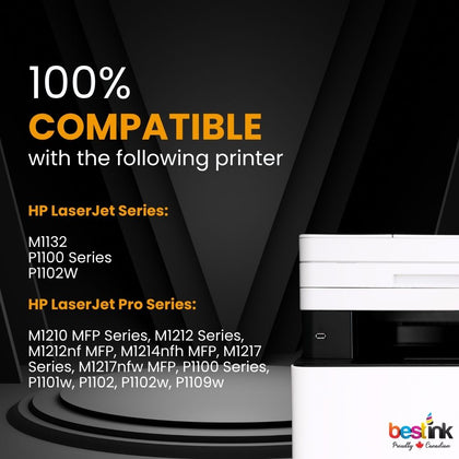 Compatible HP 85A CE285A MICR Black Toner Cartridge
