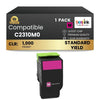 Compatible Lexmark C2310M0 Toner Cartridge Magenta