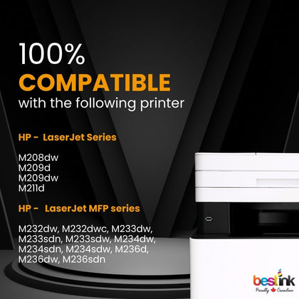 Compatible HP 134X W1340X Black Toner Cartridge - WITH CHIP (1 Pack)