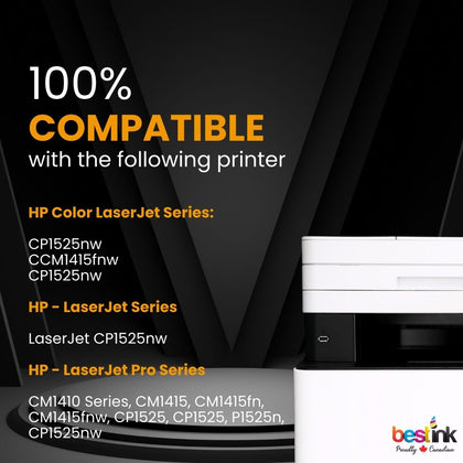 Compatible  HP 128A Toner Cartridge Combo 2BK/C/M/Y (5 Pack)