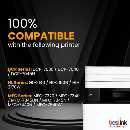Compatible Brother TN360 DR360 Black Toner Cartridge and Drum Combo(1 DRUM & 1 TONER)