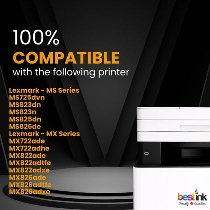 Compatible Lexmark  58D1U00 Black Ultra High Yield Capacity 1 Pack