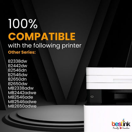 Cartouche de toner noir compatible Lexmark B241H00