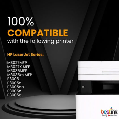 Compatible HP 51A Q7551A Black Toner Cartridge (1 Pack)