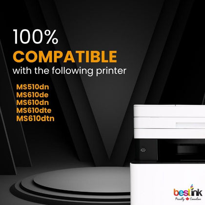 Compatible Lexmark  50F1U00 Black ULTRA High Yield Capacity Toner 1 Pack