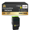 Compatible Lexmark 70C1HCY0 Toner Cartridge