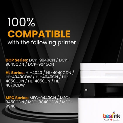 Compatible Brother TN115BK  Black Toner Cartridge High Yield