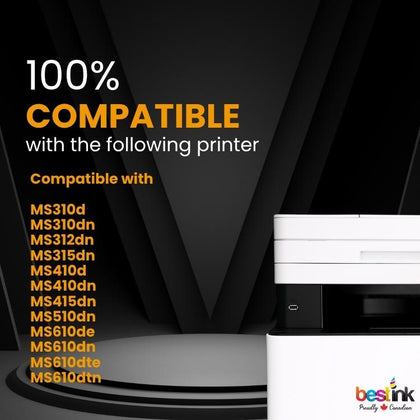 Compatible Lexmark  50F1000 Black Toner