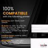 Compatible Brother TN450 Black Toner Cartridge High Yield (2 Pack)