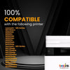 Compatible Lexmark  58D1000 Black Toner Cartridge 2 Pack