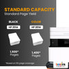 Compatible HP 201A Toner Cartridge Combo 2BK/C/M/Y (5 pack)