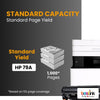 Compatible HP 79A CF279A Black Toner Cartridge (4 Pack)