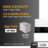 Compatible HP 58X CF258X Black Toner Cartridge High Yield - With Chip (4 Pack)