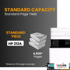 Compatible HP 212A W2122A Yellow Toner Cartridge Standard Yield